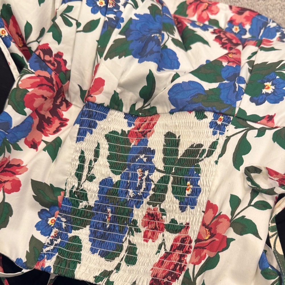 Charles Henry Midi Floral Dress - Picture 3 of 4